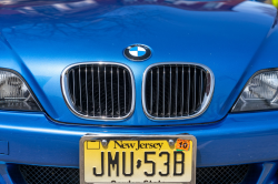 2000 BMW M Roadster in Estoril Blue Metallic over Estoril Blue & Black Nappa