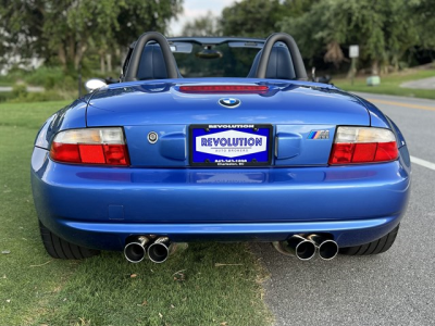 2000 BMW M Roadster in Estoril Blue Metallic over Estoril Blue & Black Nappa