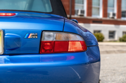 2000 BMW M Roadster in Estoril Blue Metallic over Estoril Blue & Black Nappa