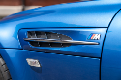 2000 BMW M Roadster in Estoril Blue Metallic over Estoril Blue & Black Nappa