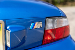 2000 BMW M Roadster in Estoril Blue Metallic over Estoril Blue & Black Nappa