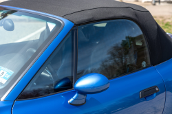 2000 BMW M Roadster in Estoril Blue Metallic over Estoril Blue & Black Nappa