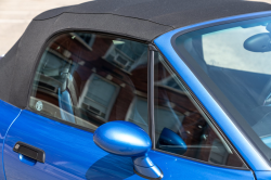 2000 BMW M Roadster in Estoril Blue Metallic over Estoril Blue & Black Nappa