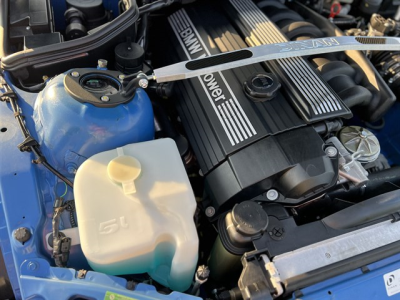 2000 BMW M Roadster in Estoril Blue Metallic over Estoril Blue & Black Nappa
