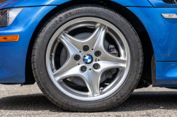 2000 BMW M Roadster in Estoril Blue Metallic over Estoril Blue & Black Nappa