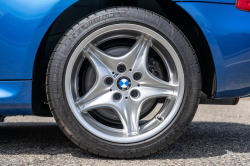 2000 BMW M Roadster in Estoril Blue Metallic over Estoril Blue & Black Nappa