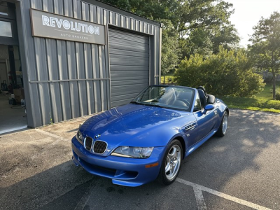 2000 BMW M Roadster in Estoril Blue Metallic over Estoril Blue & Black Nappa