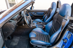 2000 BMW M Roadster in Estoril Blue Metallic over Estoril Blue & Black Nappa