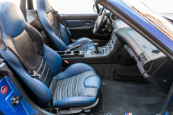 2000 BMW M Roadster in Estoril Blue Metallic over Estoril Blue & Black Nappa