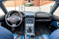 2000 BMW M Roadster in Estoril Blue Metallic over Estoril Blue & Black Nappa