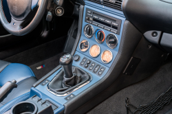2000 BMW M Roadster in Estoril Blue Metallic over Estoril Blue & Black Nappa