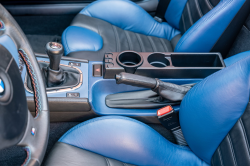 2000 BMW M Roadster in Estoril Blue Metallic over Estoril Blue & Black Nappa