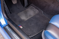 2000 BMW M Roadster in Estoril Blue Metallic over Estoril Blue & Black Nappa