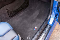 2000 BMW M Roadster in Estoril Blue Metallic over Estoril Blue & Black Nappa
