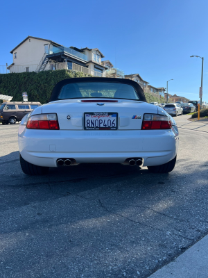 2000 BMW M Roadster in Alpine White 3 over Black Nappa