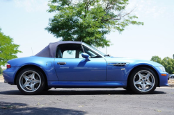 2000 BMW M Roadster in Estoril Blue Metallic over Estoril Blue & Black Nappa
