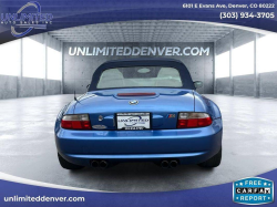 2000 BMW M Roadster in Estoril Blue Metallic over Estoril Blue & Black Nappa