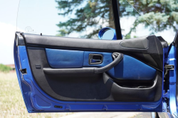 2000 BMW M Roadster in Estoril Blue Metallic over Estoril Blue & Black Nappa