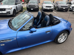 2000 BMW M Roadster in Estoril Blue Metallic over Estoril Blue & Black Nappa