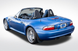 2000 BMW M Roadster in Estoril Blue Metallic over Estoril Blue & Black Nappa