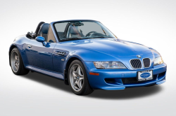 2000 BMW M Roadster in Estoril Blue Metallic over Estoril Blue & Black Nappa