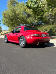 2000 BMW M Roadster in Imola Red 2 over Black Nappa