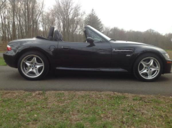 2000 BMW M Roadster in Cosmos Black Metallic over Black Nappa