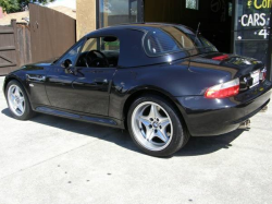 2000 BMW M Roadster in Cosmos Black Metallic over Black Nappa