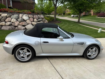 2000 BMW M Roadster in Titanium Silver Metallic over Black Nappa