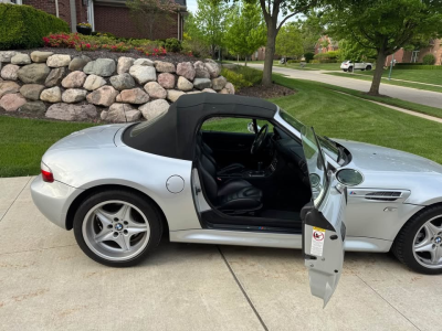2000 BMW M Roadster in Titanium Silver Metallic over Black Nappa