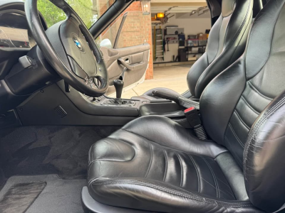 2000 BMW M Roadster in Titanium Silver Metallic over Black Nappa