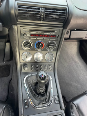 2000 BMW M Roadster in Titanium Silver Metallic over Black Nappa