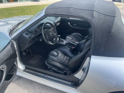 2000 BMW M Roadster in Titanium Silver Metallic over Black Nappa