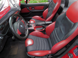 2000 BMW M Roadster in Imola Red 2 over Imola Red & Black Nappa