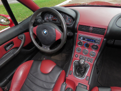 2000 BMW M Roadster in Imola Red 2 over Imola Red & Black Nappa