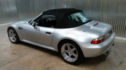 2000 BMW M Roadster in Titanium Silver Metallic over Black Nappa