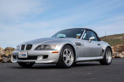 2000 BMW M Roadster in Titanium Silver Metallic over Black Nappa