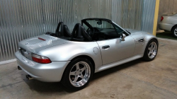 2000 BMW M Roadster in Titanium Silver Metallic over Black Nappa