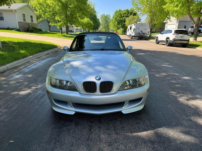 2000 BMW M Roadster in Titanium Silver Metallic over Black Nappa