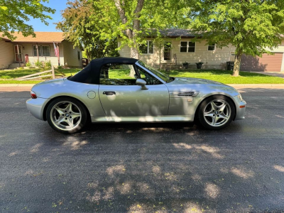 2000 BMW M Roadster in Titanium Silver Metallic over Black Nappa