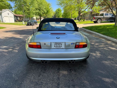 2000 BMW M Roadster in Titanium Silver Metallic over Black Nappa