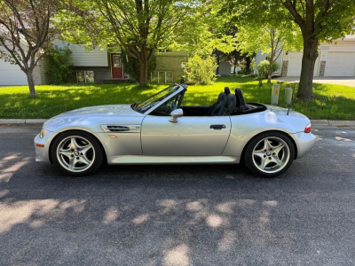 2000 BMW M Roadster in Titanium Silver Metallic over Black Nappa