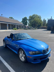 2000 BMW M Roadster in Estoril Blue Metallic over Black Nappa