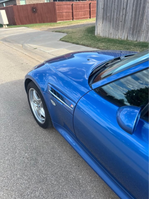 2000 BMW M Roadster in Estoril Blue Metallic over Black Nappa