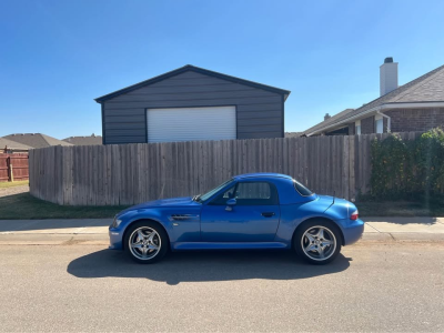 2000 BMW M Roadster in Estoril Blue Metallic over Black Nappa