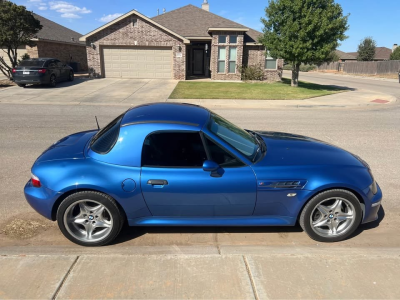 2000 BMW M Roadster in Estoril Blue Metallic over Black Nappa