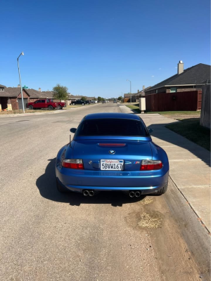 2000 BMW M Roadster in Estoril Blue Metallic over Black Nappa