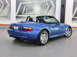 2000 BMW M Roadster in Estoril Blue Metallic over Estoril Blue & Black Nappa