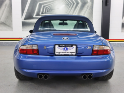 2000 BMW M Roadster in Estoril Blue Metallic over Estoril Blue & Black Nappa