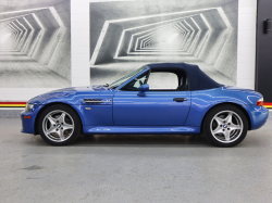 2000 BMW M Roadster in Estoril Blue Metallic over Estoril Blue & Black Nappa